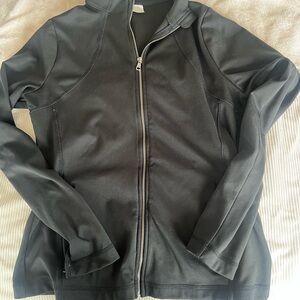 Gilly Hicks Black Zip-Up Jacket